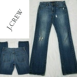 J.CREW Vintage  Slim Destroyed Jeans Size 28